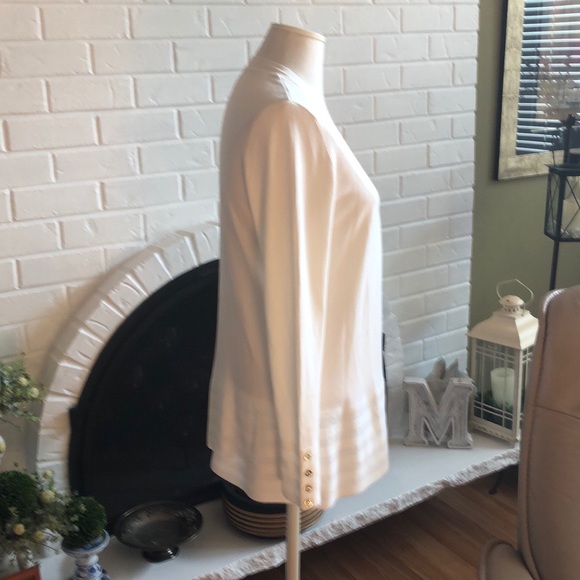 Charter club sweater off white Sz pm - Picture 2 of 7